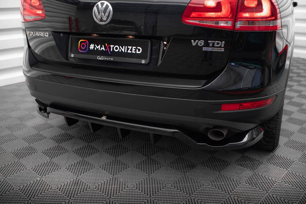 Zentraler Hinterer Splitter für VW Touareg 7P von Maxton Design