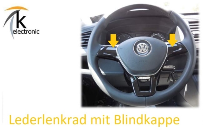 VW Caddy SA Tempomat am Multifunktionslenkrad Lenkradtasten Nachrüstpaket