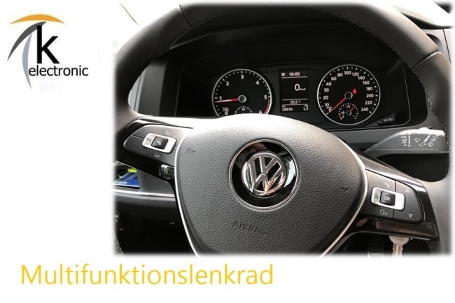 VW Caddy SA Tempomat am Multifunktionslenkrad Lenkradtasten Nachrüstpaket