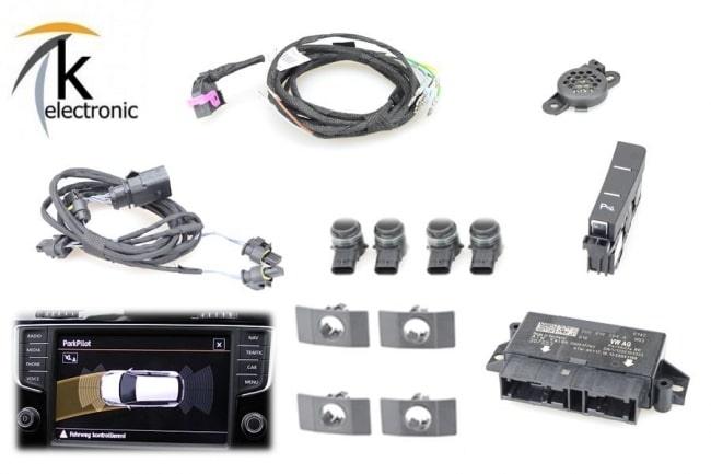 VW Golf 7 Einparkhilfe vorne mit optischer Darstellung Nachrüstpaket