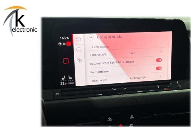 VW Golf 8 Regensensor mit Wischerautomatik Nachrüstpaket