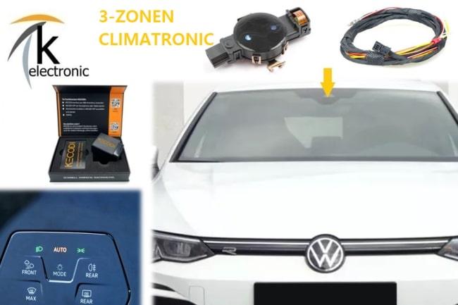 VW Golf 8 Regensensor mit Wischerautomatik Nachrüstpaket