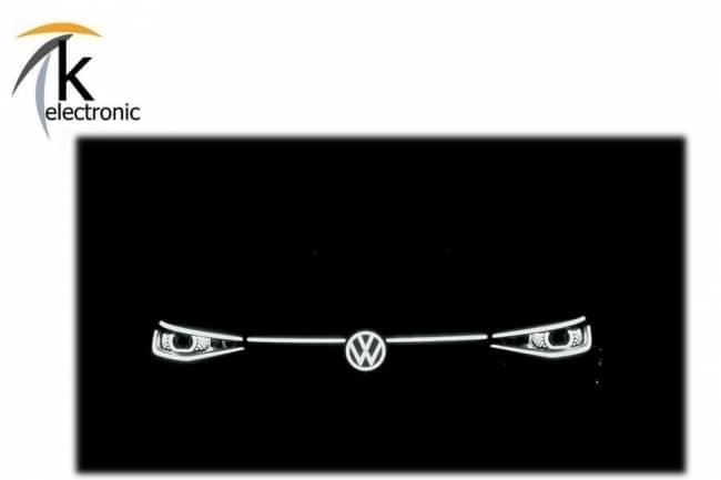 VW ID.4 weißes LED VW Logo Kühlergrill Nachrüstpaket