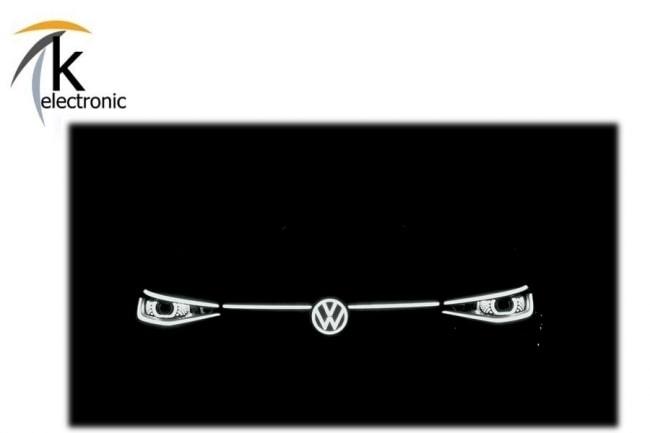 VW ID.5 weißes LED VW Logo Kühlergrill Nachrüstpaket