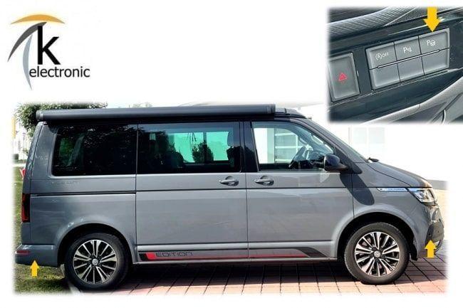 VW T6.1 Einparkhilfe vorne + hinten + Parklenkassistent Nachrüstpaket