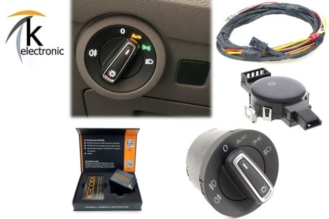 VW T6.1 Licht-​/Regensensor automatisches Fahrtlicht Nachrüstpaket