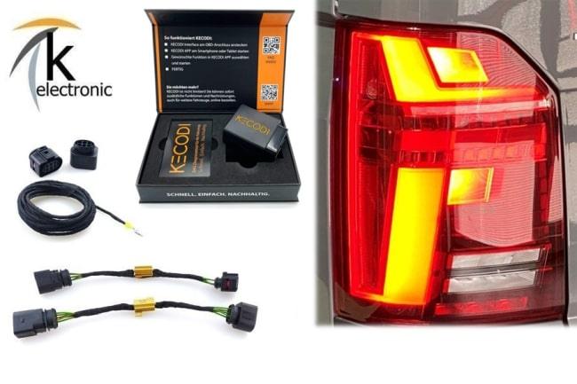 VW T6 auf T6.1 LED Rückleuchten LED Blinker Anschlusspaket