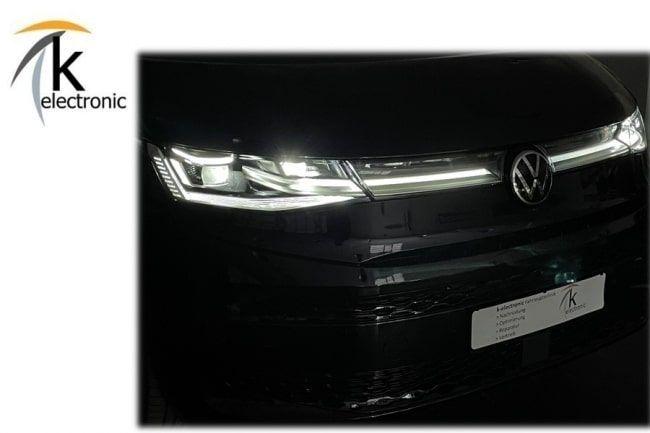 VW T7 LED Konturbeleuchtung zwischen Scheinwerfer Nachrüstpaket