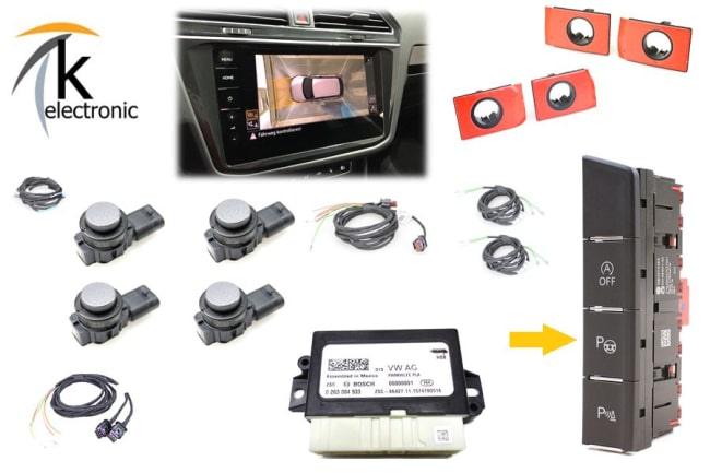 VW Tiguan AD Parklenkassistent automatisch Einparken Nachrüstpaket